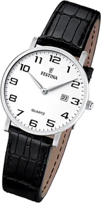 Produktbild von FESTINA Damen-Armbanduhr analog Quarz Leder Klassik Uhr UF16477/1