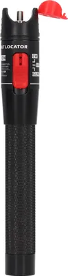Image de Localisateur visuel de défauts de fibre optique noir Poignée antidérapante Stylo testeur ergonomique pour fibres optiques HT 50 (plus de 50mW)