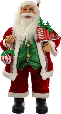 Produktbild von Timstor 238037 Weihnachtsmann Santa ca. 39x29x79 cm