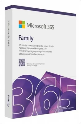 Produktbild von Microsoft 365 Family Polnisches EuroZone-Abonnement