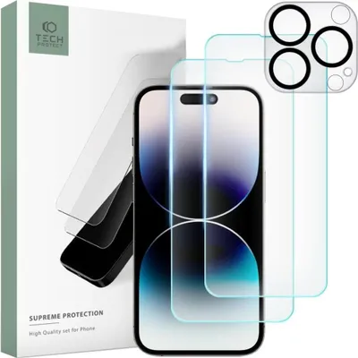 Image de Szkło Hartowane Tech-Protect Supreme Set Iphone 14 Pro Max Clear