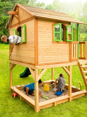 Produktbild von Kinderspielhaus Spielhaus Gartenhaus Spielhütte Kinder - (3376)