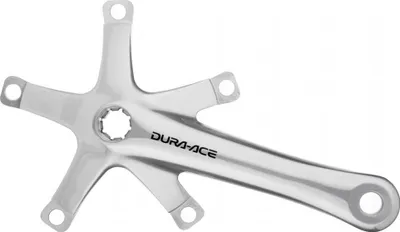 Produktbild von SHIMANO Kurbelgarnitur DURA-ACE TRACK FC-7710 175 Silber - maximale Bahn-Perf...