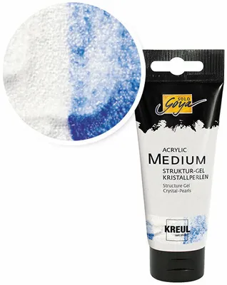 Image de Kreul Solo Goya Crystal Pearls Pâte structurante 100 ml