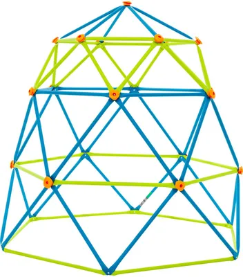 Obrázek produktu pro Hrací věž Lifetime Geodome lezecká věž 238 x 238 x 223 cm ocelová modrá