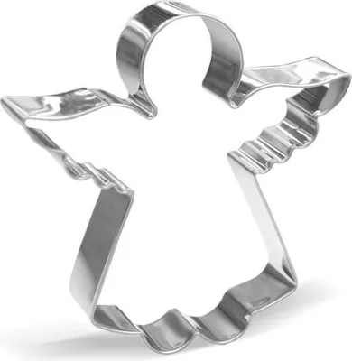 Produktbild von Ausstechform Engel 11 cm Edelstahl für Weihnachten und Taufe