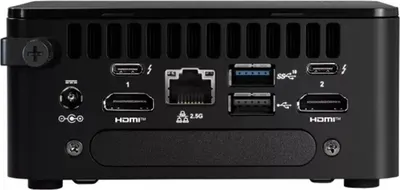 Obrázek produktu pro ASUS NUC 13 RNUC13L3HV500000I, UCFF, Mini barebone PC, DDR4-SDRAM, Připojení na síť Ethernet, 802.11a, 802.11b, 802.11g, Wi-Fi 4 (802.11n), Wi-Fi 5 (802.11ac), Wi-Fi 6 (802.11ax), Wi-Fi 6E..., 120 W