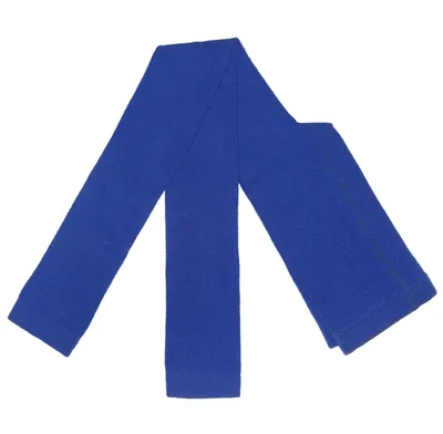 Produktbild von Kinder Leggings aus Baumwolle Einfarbig Kornblau Größe 134-146