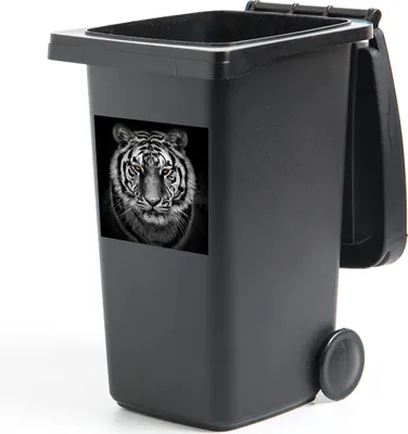 Produktbild von MuchoWow® - Abfall-Aufkleber - Container - für Abfallcontainer
