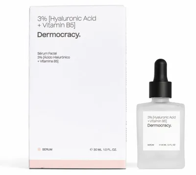 Obrázek produktu pro Dermocracy 3 [kyselina hyaluronová, vitamín B5] Pleťové sérum 30 ml