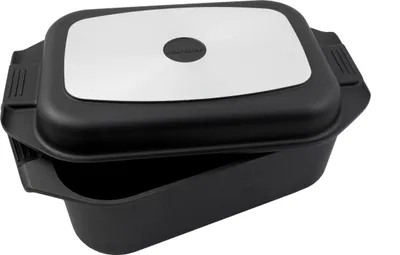 Produktbild von Karcher Bräter 2in1 (Aluguss, 8,7 Liter, inkl. Deckel und Topfhandschuhen) schwarz