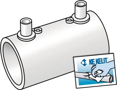 Obrázek produktu pro KE Kelit KE17 KELIT PP elektrosvařovací mufna 75, 1 ks.