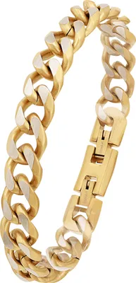 Produktbild von Herren Panzerarmband von s.Oliver aus Edelstahl, bicolor