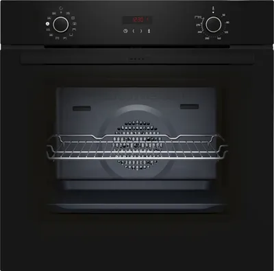 Neff N 30, Einbau-Backofen mit Dampfunterstützung, 60 x 60 cm, Schwarz, B2CVG6AK3