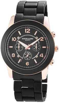 Produktbild von Excellanc Damenuhr mit Metallarmband