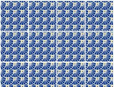 Image de Carrelage Adhesif 3d Manon Bleu - Deco Styl