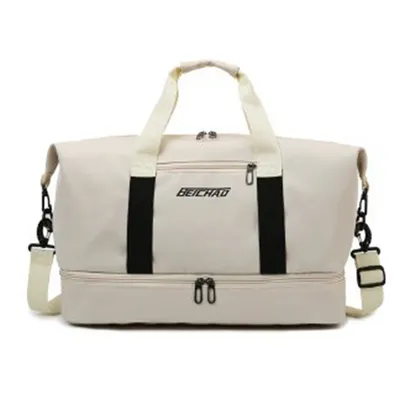 Produktbild von Reisetasche Fitnesstasche,Sporttasche,Große Umhängetasche mit Schuhfach&Nassfach,Schultergurt, für Yoga, Schwimmen, Tourismus, Fitness