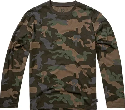 Produktbild von Brandit Premium Langarmshirt, dunkles camouflage, XL