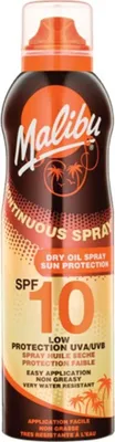 Obrázok produktu pre Malibu Suchý aerosólový olej SPF10 175ml