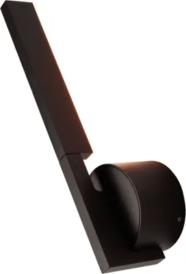 Zdjęcie produktu dla Kinkiet LED MERANO czarny 6W Ciepła biel 522lm aluminium wym:27,5x8x8cm IP20 Maxlight