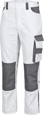 Produktbild von safety & more Arbeitshose EXTREME, weiß/grau