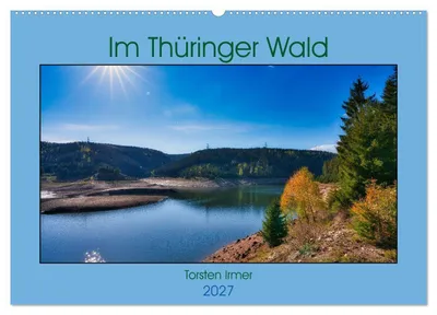 Produktbild von Im Thüringer Wald (Wandkalender 2027 DIN A2 quer), CALVENDO Monatskalender