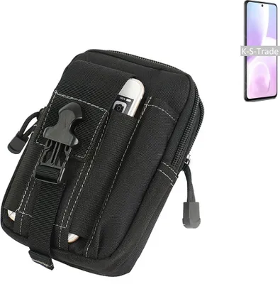Produktbild von K-S-Trade Gürtel Tasche kompatibel mit ZTE Voyage 20 Pro Gürteltasche Holster Schutz Hülle Handy Hülle Smartphone outdoor Handy-Hülle schwarz