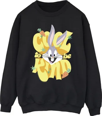 Produktbild von Looney Tunes - "Cool To Be Kind" Sweatshirt für Herren BI33762 (5XL) (Schwarz)