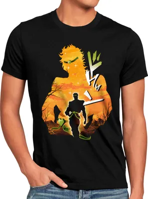 Produktbild von BaumwolleCloud Star Adventure Herren T-Shirt bizarre anime japan manga jojos