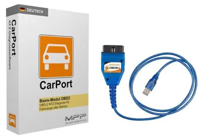 Productafbeelding van Voor VW / voor Audi / voor Seat / voor Skoda: USB OBD KKL diagnose, basissoftware, K-lijn