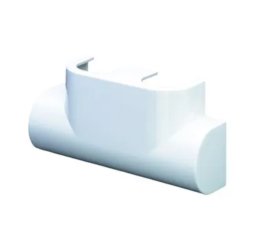 Zdjęcie produktu dla Oventrop Design-Abdeckung für Multiblock-T, Winkelform, weiß