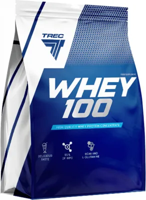 Produktbild von Trec Nutrition Whey 100 (2275g) Double Chocolate - Eiweiße - Molkenprotein-Konzentrat