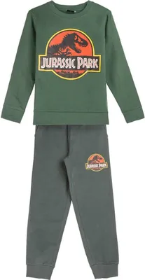 Zdjęcie produktu dla Dres dziecięcy Jurassic Park ciemnozielony - 4 lata