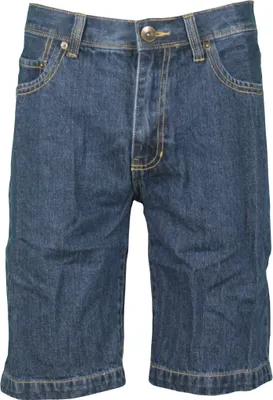 Produktbild von Jeanshose Herren kurz Jeansshorts im 5-Pocket-Design Shorts 100% Baumwolle, Größe:4XL, Variante:Dunkelblau