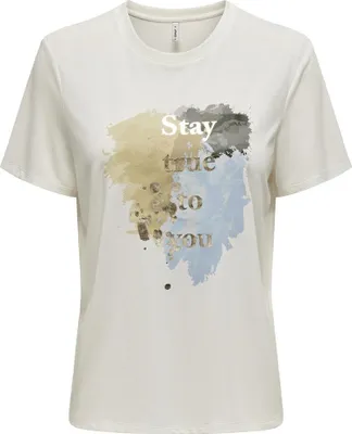 Produktbild von Only Free Life Kurzarm-t-shirt Beige XL Frau Beige XL