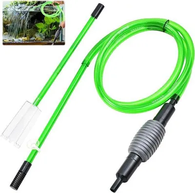 Productafbeelding van Efficiënte Aquarium Cleaner voor het Verwijderen van Molm, Waterverversing en Filterzand Schoonmaakaccessoires