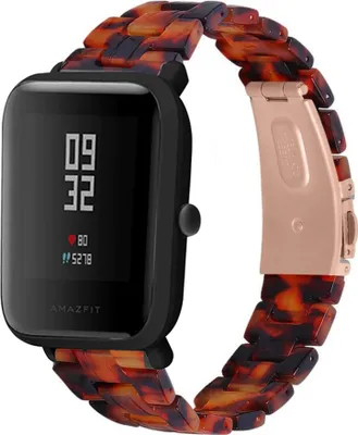 Produktbild von Strap-it Xiaomi Amazfit Bip Harzarmband (Lava)