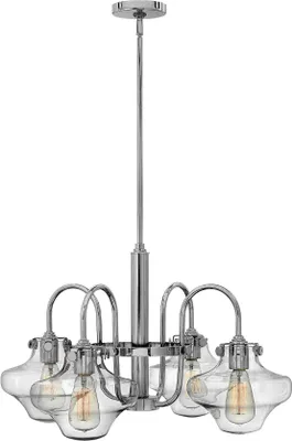 Produktbild von Elstead Congress Kronleuchter E27 4-fach 36cm Chrom
