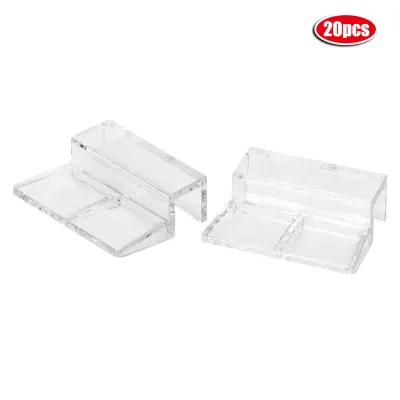 Obrázek produktu pro 20 akrylový držák klipů pro skleněné kryty, příslušenství pro akvária (10 mm)