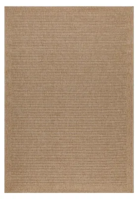 Image de Dhaka Pohel tapis extérieur/intérieur rectangle 160x230cm jute beige