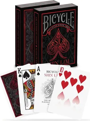 Zdjęcie produktu dla Bicycle Shin Lim, 56 szt., Czarny, Czerwony, 4 lat(a), Chłopak, dziewczyna, Dzieci/dorośli, 20 min