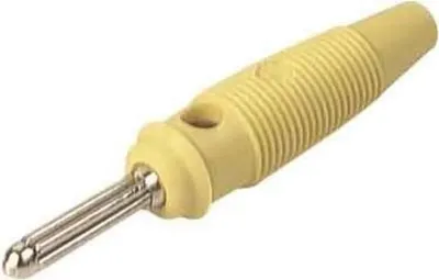 Produktbild von Hirschmann Buela 20 K, Gelb, PVC, Nickel, 30 AC/60 DC, 16 A, 0,003 Ohm