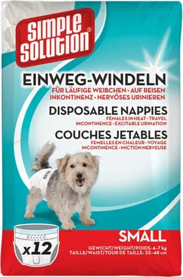Zdjęcie produktu dla Simple Solution Wegwerp Honden Luier