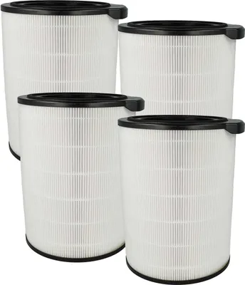 Produktbild von vhbw 4x Filter kompatibel mit Philips AC3033/10, AC3036/10, 3000 Luftbefeuchter - Luftfilter