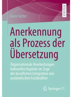 Obrázok produktu pre Anerkennung als Prozess der Übersetzung