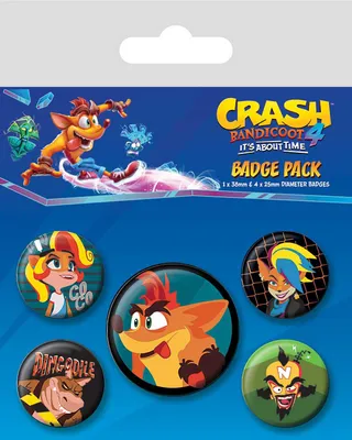 Produktbild von Abzeichen-Paket - Crash Bandicoot 4
