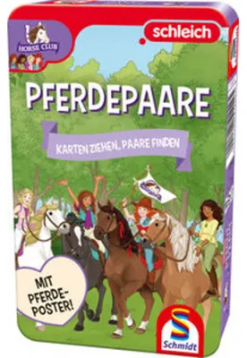 Produktbild von Schmidt Spiele Schleich: Horse Club, Kartenspiel, Abwurf, 4 Jahr(e), 10 min