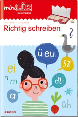 Produktbild von Mini LÜK Heft Deutsch 2. Klasse Richtig schreiben