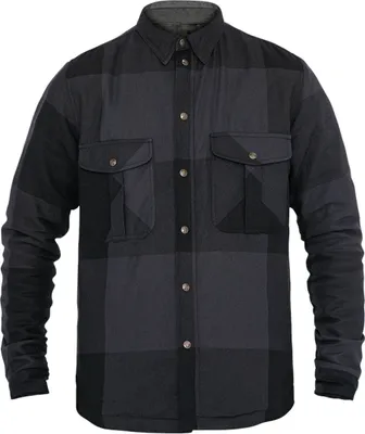 Produktbild von John Doe Motoshirt XTM Big Block Motorradhemd, grau/schwarz, 4XL
