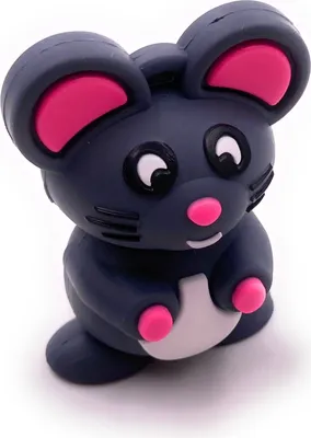 Produktbild von Onwomania Maus Nager Nagetier Ratte Hausmaus Grau USB Stick USB Flash Drive Speicherstick 64GB USB 2.0